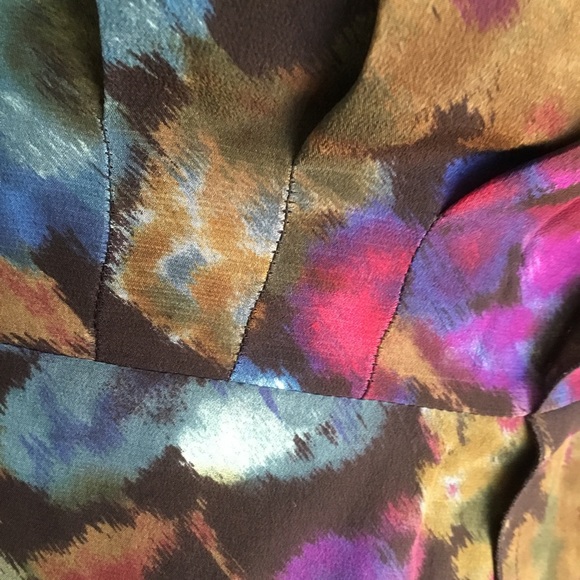 ASO ROSALIE HALE FEI SILK WRAP TOP - Picture 14 of 14